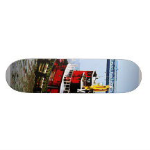Remorqueur à la planche à roulettes d'impression d