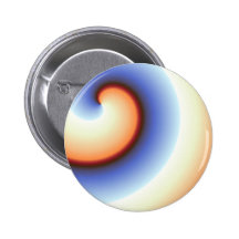 Remous bleus d'abricot badge