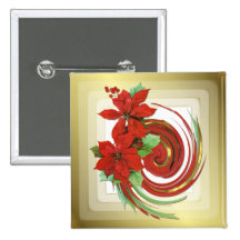 Remous de poinsettia badge
