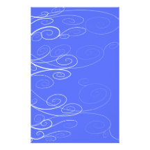 Remous de symphonie papier à lettre customisable