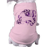 Remous pourpre Westie T-shirts Pour Animaux Domestiques
