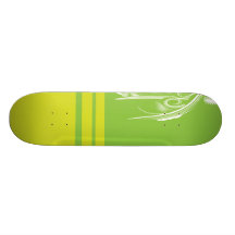 Remous vert skateboards personnalisés