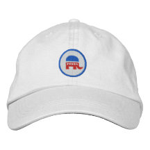 Republikeins Logo Geborduurde Basebal Pet