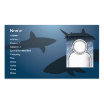 Requin - affaires cartes de visite professionnelles