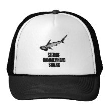 Requin de poisson-marteau de traîneau casquette de camionneur