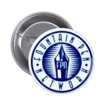 Réseau de stylo-plume pin's avec agrafe