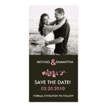 Réservez la date cartes de vœux avec photo