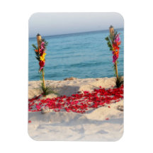 Réservez la date magnets en rectangle