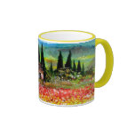 RESSORT EN TOSCANE 3 MUG À CAFÉ