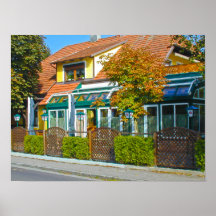 Restaurant autrichien poster