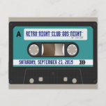 Rétro 80s cassette Mixtape personnalisé Tract Customisé