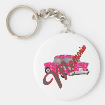 Retro auto van memorabilia sleutel hangers