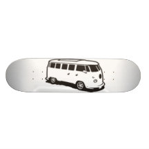 Rétro autobus skateboards personnalisés