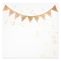 Retro banner invitation