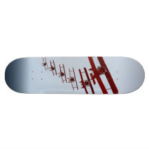 Rétro biplan planches à roulettes customisées