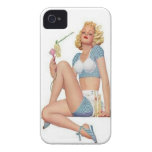 Rétro boisson de pin-up iphone4 de fille coque iPhone 4 Case-Mate