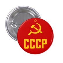 Rétro bouton d'Union Soviétique de CCCP URSS Badges Avec Agrafe
