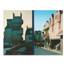 Retro Brigantine Briefkaart van het Kasteel Wenskaarten