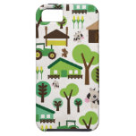 Rétro cas mignon de l'iphone 5 de motif d'enfants  coques iPhone 5