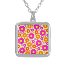 Rétro collier de marguerites
