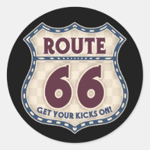 Retro Controleur 66 Stickers