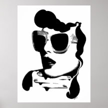 Retro Flirt Afdruk