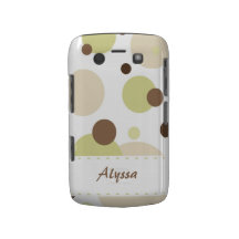 Retro Gewaagde Geval van Blackberry van het Stip g Blackberry Bold Hoesje