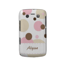 Retro Gewaagde Geval van Blackberry van het Stip r Blackberry Bold Cover