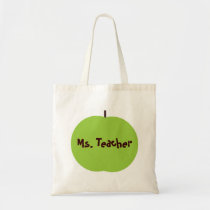Retro Giften van de Leraar van Apple Persoanlized tassen