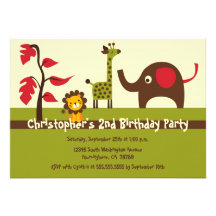 Rétro invitation de fête d'anniversaire de garçon 