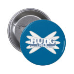 Retro Knoop van de Slinger Foucault Speldbutton
