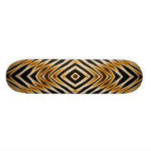 RÉTRO MOTIF PLANCHES À ROULETTES CUSTOMISÉES
