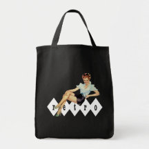 Rétro Pin Sac En Toile