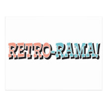 rétro-rama carte postale