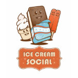 Rétro Social de crème glacée