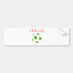 rétro T-shirt du football de l'Italie Adhésifs Pour Voiture