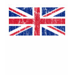 Rétro T-shirt d'Union Jack