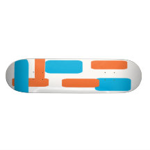 Rétro trouille plateau de skateboard