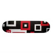 Rétros carrés plateau de skateboard