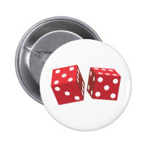Rétros matrices rouges badge avec épingle