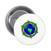 Réutilisation de la terre badges avec agrafe