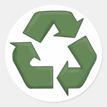 réutilisez et sauvez les autocollants de la terre