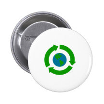 Réutilisez la conception de logo de la terre badge