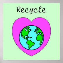 Réutilisez l'affiche qui respecte l'environnement 