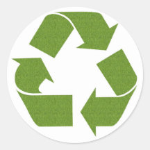 Réutilisez l'herbe de symbole autocollants
