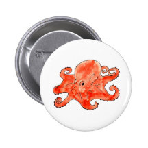 Reuze octopus speld buttons