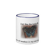 Réveillez le papillon tasse