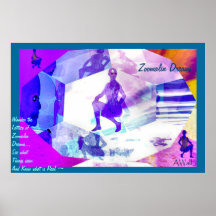 Rêves de la renarde de Dominick Poster