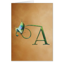 Rêves de papillon cartes de vœux