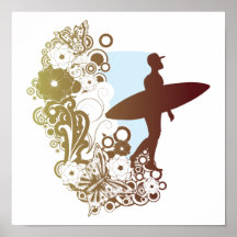 rêves surfants poster